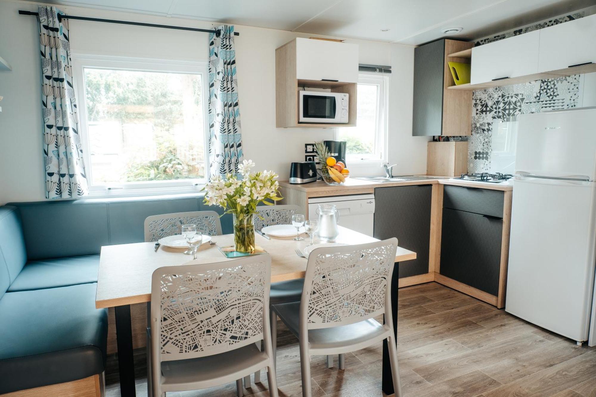 Mobil Home Xxl 4 Chambres - Camping Le Viaduc 米洛 外观 照片