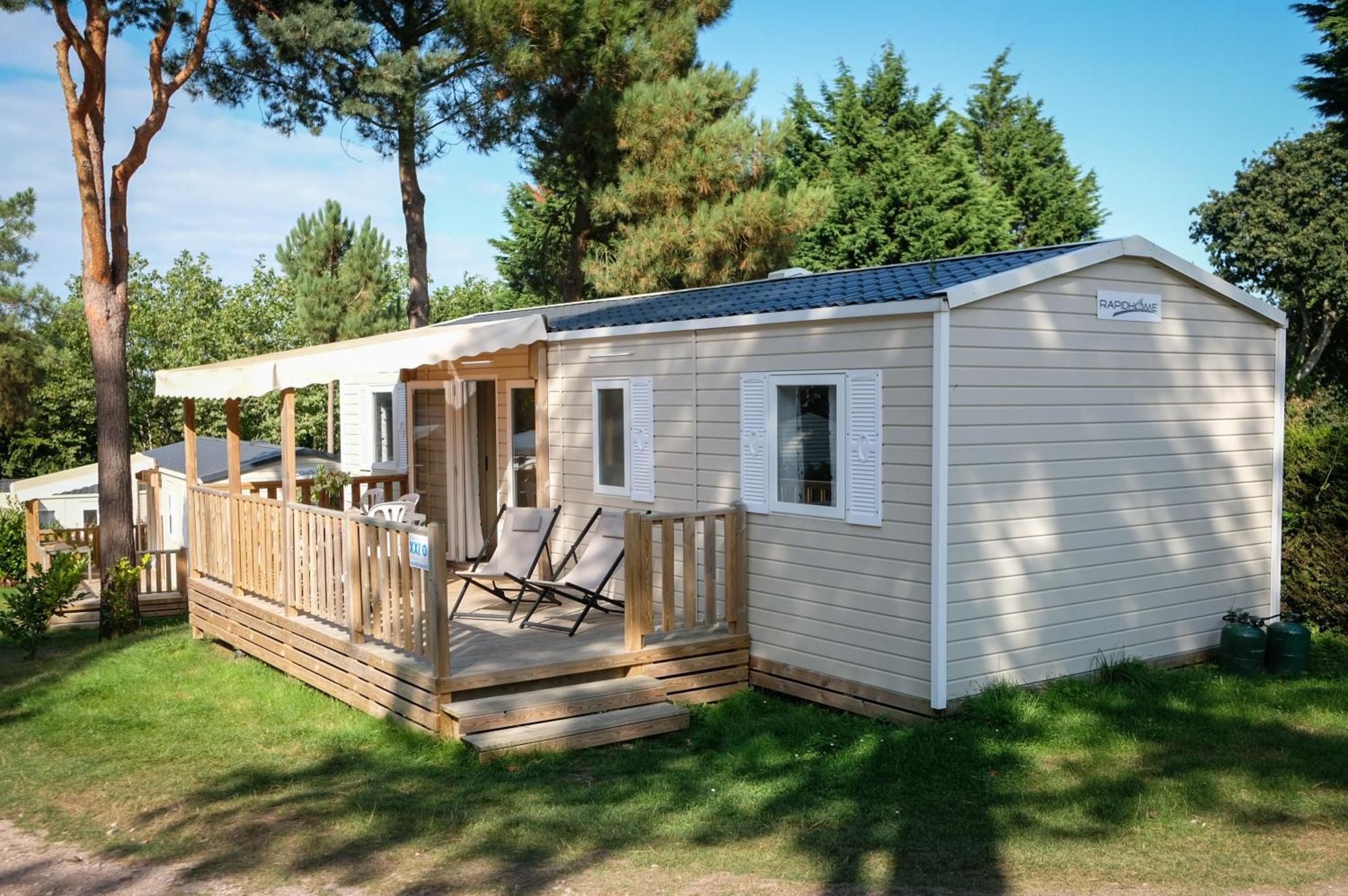 Mobil Home Xxl 4 Chambres - Camping Le Viaduc 米洛 外观 照片